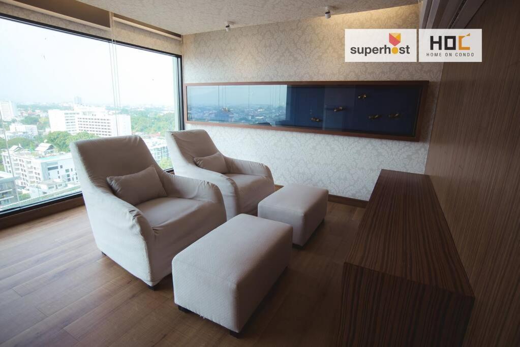 Cozy Luxury Condo @ The Astra Chiang Mai Eksteriør bilde